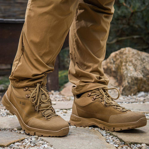 Тактичні черевики M-Tac - Patrol R - Шкіряні - Coyote - 30203905 - Берци - Взуття