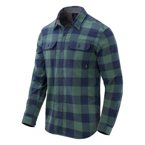 Helikon - Рубашка Greyman - Moss Green Checkered - KO-GMN-NS-PG  - Тактические рубашки
