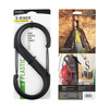 Nite Ize - S-Biner #10 Plastic Black Gate Carabiner - Black - SBP10-03