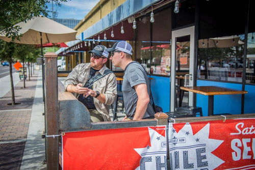 Футболки - Helikon - Термоактивна футболка Tactical T-shirt TopCool Lite - Olive Green - TS-TTS-TL-02