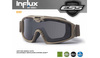 ESS - Influx AVS Tactical Goggle - Black - EE7018-09