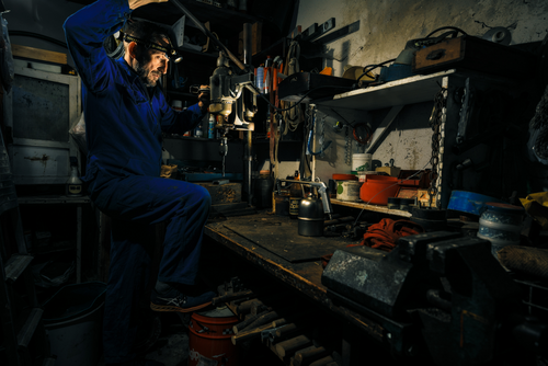 Ledlenser - H7R WORK акумуляторний налобний ліхтар - 1000 люмен - 4800 мАг - Чорний - 502195 - Ліхтарики на голову - Ліхтарики