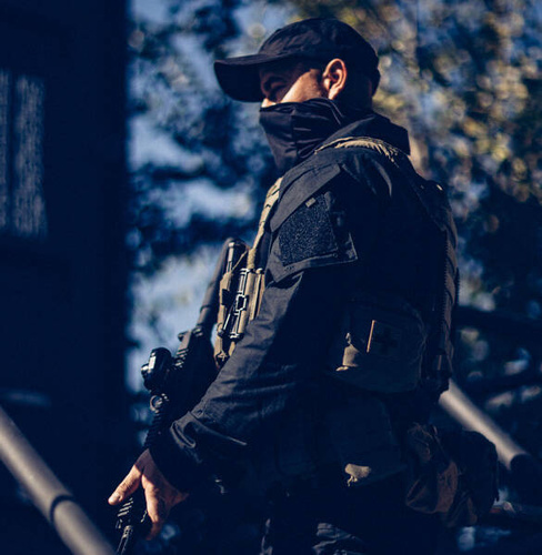 Helikon - Тактическая толстовка Raid - Рипстоп - 8 карманов - RAL 7013 - BL-RAD-SP-81 - Куртки М65 - Одежда