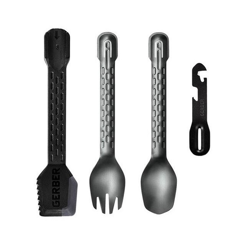 Gerber - Набор туристических столовых приборов ComplEAT - Onyx - 31-003464 - Туристические столовые приборы