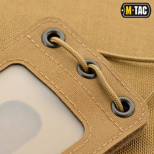 M-Tac - Обкладинка для бейджа з прозорою панеллю - Coyote - 10131005 - Гаманці, футляри для документів - Спорядження