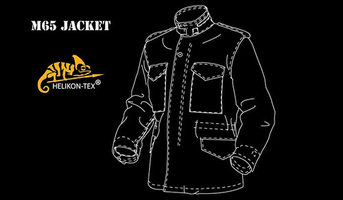 Тактические куртки - Helikon - Тактическая куртка M65 - Olive Green - KU-M65-NY-02
