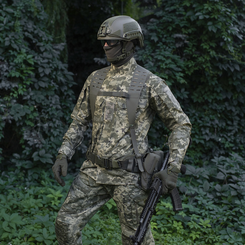 M-Tac - Тактичні поясні підтяжки Laser Cut - Ranger Green - 10255023 - Ремені для штанів - Одяг