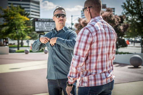 Helikon - Сорочка з суміші нейлону TRIP - Плед індиго - KO-TRI-NB-P8