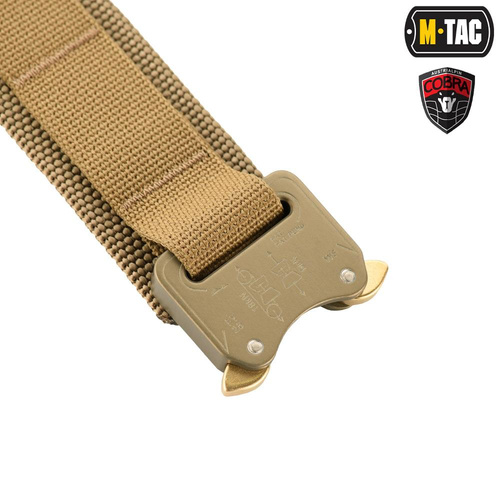M-Tac - Тактичний ремінь з пряжкою Cobra Buckle - Coyote - 10126005 - Ремені для штанів - Одяг