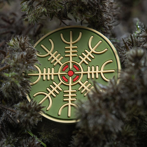 M-Tac - 3D ПВХ Нашивка "Шлем ужаса" - Olive - 51221001 - Нашивки