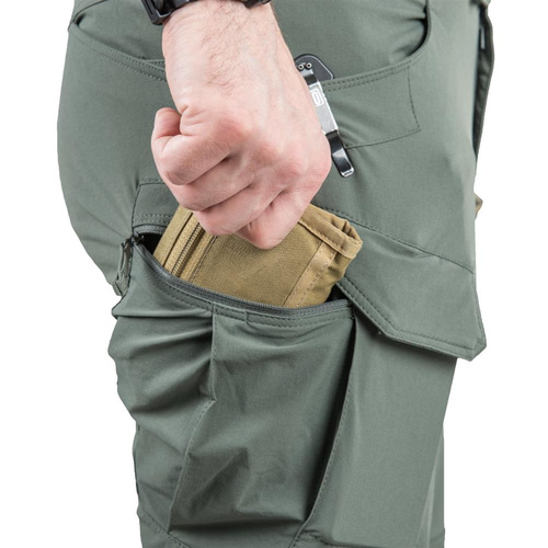 Штани тактичні - Helikon - Штани OTP® (Outdoor Tactical Pants®) - VersaStretch® - Ash Grey / Чорний - SP-OTP-NL-8501A