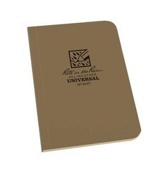 Rite in the Rain - Водонепроницаемая записная книжка - 3 1/2 x 5" - 954T - Tan