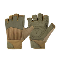 Helikon - Тактические перчатки Half Finger Mk - Olive Green / Coyote - RK-HF2-NE-0211A