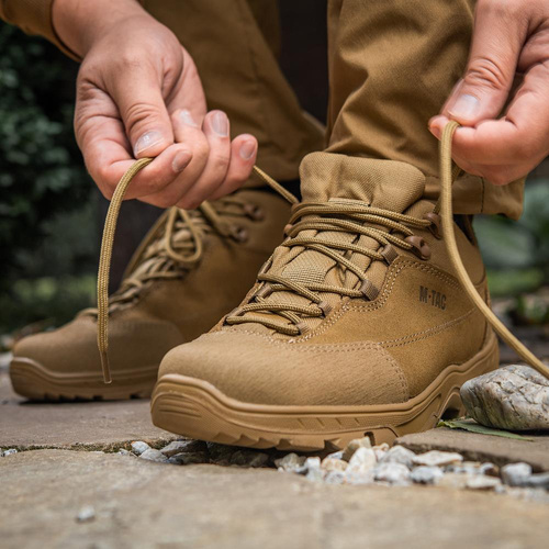 Берци - Тактичні черевики M-Tac - Patrol R - Шкіряні - Coyote - 30203905