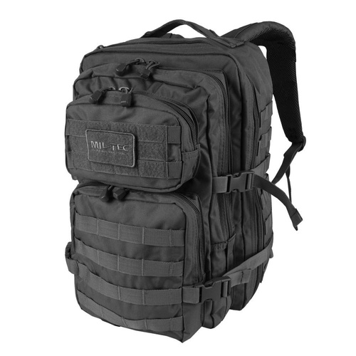 Mil-Tec - Рюкзак Large Assault Pack - Чорний- 14002202 - Рюкзаки тактичні