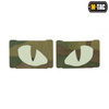 M-Tac - Флуоресцентные нашивки Tiger Eyes Laser Cut - Para - MultiCam - 51140008