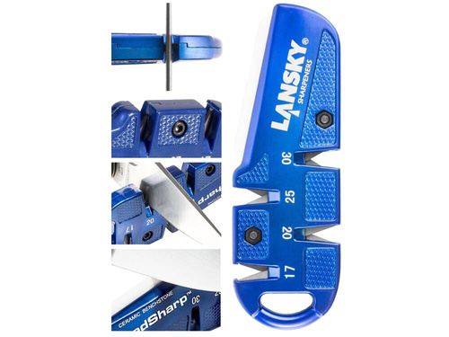 Lansky - Багатофункціональна точилка для ножів QuadSharp - QSHARP - Точила для ножів