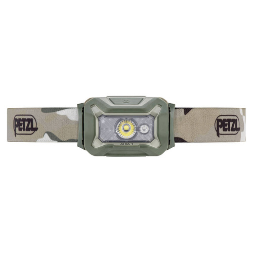 Налобные фонари - Petzl - Налобный фонарь LED Aria 1 - 350 лм - RGB - зеленый / камуфляж - E069BA01