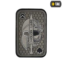 M-Tac - Нашивка Molon Labe Ace - Жаккард - Оливковый - 51126001