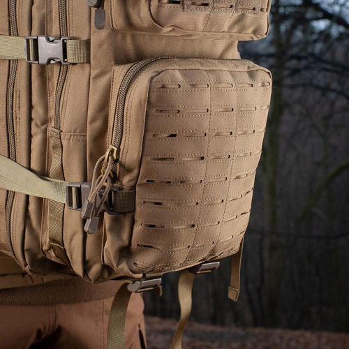 Рюкзаки - M-Tac - Plecak wojskowy Large Assault Pack Laser Cut - Tan - 10335003 - Рюкзаки тактичні