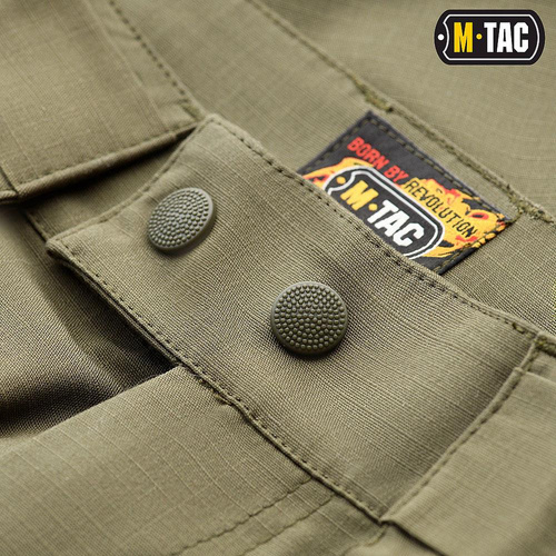 Шорти - M-Tac - Тактичні шорти Aggressor - Polycotton - Rip-Stop - Dark Olive - 20018048.