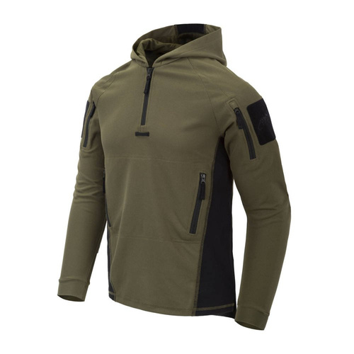 Helikon - Кофта тактическая Range Hoodie® - Olive Green / Чёрный - BL-BRH-TC-0201A - Толстовки Helikon