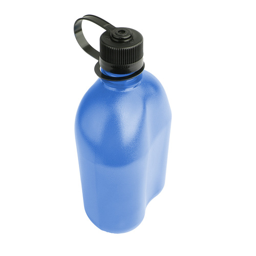 Бутылки для воды, гидраторы, котелки - Nalgene - Manierka Oasis Canteen 32oz Sustain - Gwint 38mm - 1L - Niebieski - 1777-9911