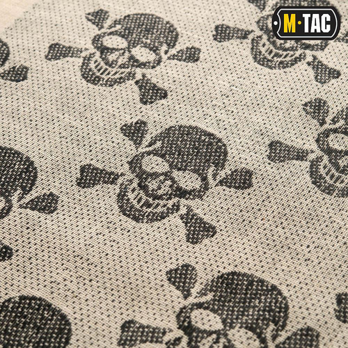 Бандани, арафатки, шарфи-труби - M-Tac - Слінг Shemagh - Pirate Skull - Чорний / Coyote - 40903004