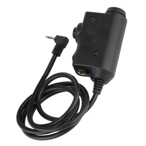 Earmor - M51 PTT Тактична стандартна версія - Motorola 1-pin - M51-M1 - Рації