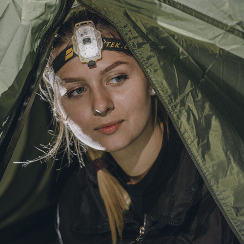 Фонарики - Armytek - LED карманный фонарик Crystal WRB - маячок - 150 лм - синий/серый - F07202B - Налобные фонари