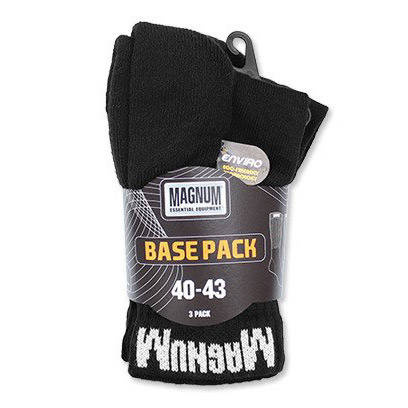 Носки - Magnum - Base Pack Socks - Pack x 3 - черный - MAG3x