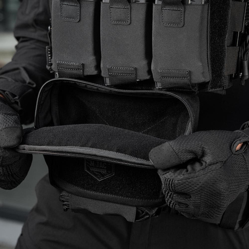 Снаряжение - M-Tac - Грузовой карман для тактического жилета Large Elite Gen.II - Черный - 10249002 - Администраторские подсумки, ID чехлы