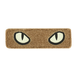 M-Tac - Нашивка Cat Eyes Type 2 patch - Laser Cut - Coyote / Флуоресцентный - 51350005