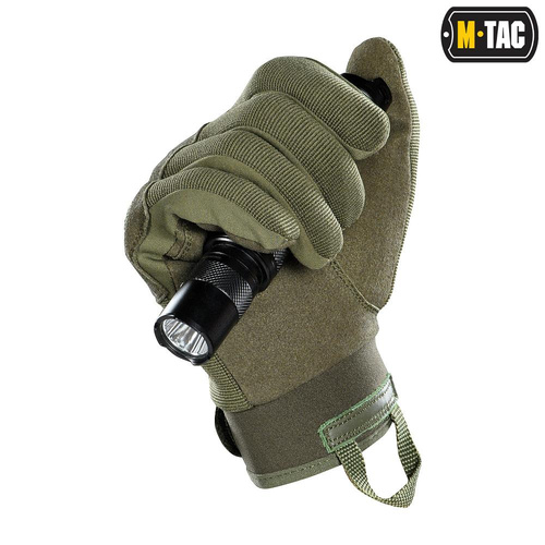 M-Tac - Тактические перчатки Assault Tactical Mk.3 Gloves - Оливковый - 90203001 - Тактические перчатки