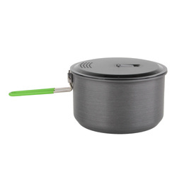 Rockland - Алюминиевая туристическая кастрюля с крышкой - 2 л