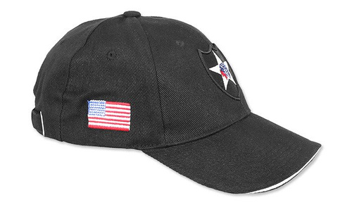 Бейсболки - FOSTEX - Бейсболка 2-ая піхотна - чорний - 215151-225 Black