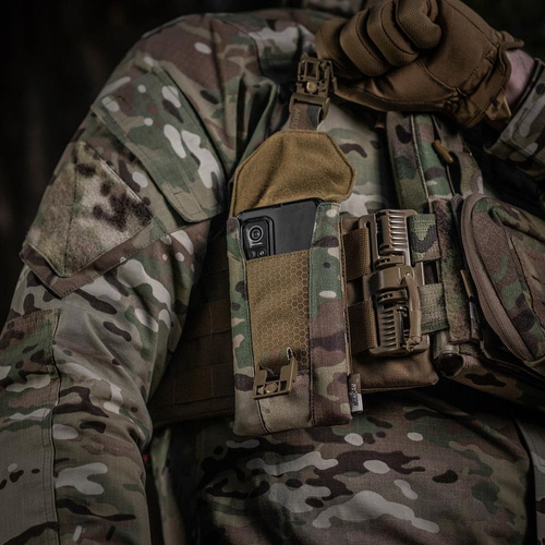 M-Tac - Чохол для смартфона Elite Hex - Large - MultiCam / Coyote - 10160508 - Чохли для рацій