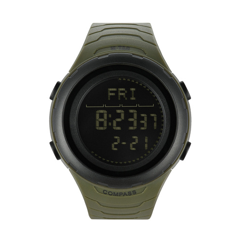 M-Tac - Тактические часы 2166 - светодиодные - 5 ATM - Зелёный - 50008001 - Часы