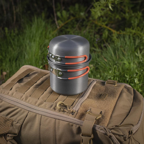 Кемпинг - M-Tac - Индивидуальный котелок - зеленый - MTC-DM-CP1 - Котелки