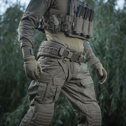 Снаряжение - M-Tac - Tактический пояс War Belt Armor - Ranger Green - 10037823 - Рации