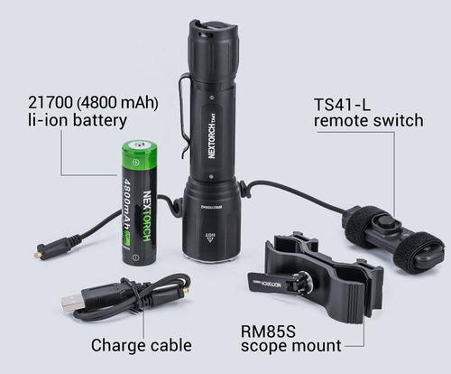 NEXTorch - Латарка светодиодная Охотничий набор TA41 - 2600 лм - TA41 HUNTING SET - Тактические фонари - Фонарики