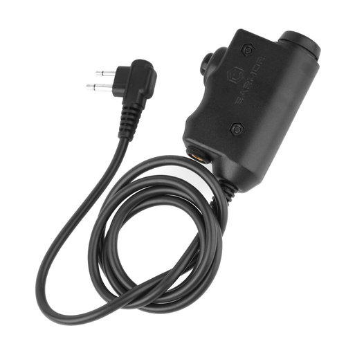 Earmor - M51 PTT Тактична стандартна версія - Motorola 2-pin - M51-M2 - Рації