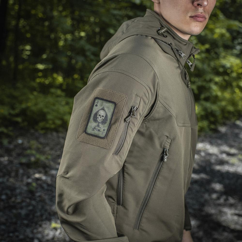 M-Tac - Нашивка Ace of Spades - Morale Patch - Ranger Green / Czarna - 51101023 - Нашивки