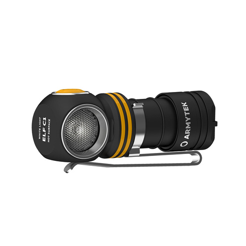 Armytek - Перезаряжаемый светодиодный фонарь / налобный фонарь Elf C1 - теплый свет - 930 лм - F05003W - Налобные фонари - Фонарики