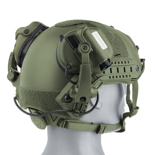 Earmor - Активные слуховые протекторы для шлемов M31X Mark 3 - Foliage Green - M31X-FG-MARK3 - Активные наушники - Средства защиты