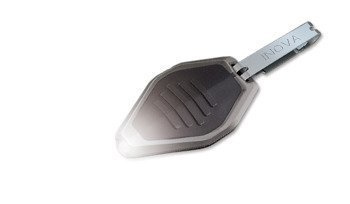 INOVA - Ліхтар Microlight - чорний - білий LED - BB-W