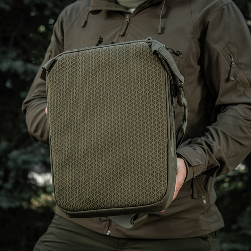 Рюкзаки - M-Tac - Сумка через плече Laser Cut Hex - Cordura - Ranger Green - 10241023 - Сумки
