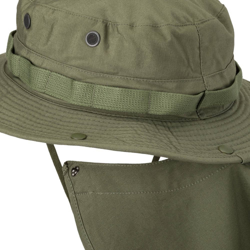 Helikon - Шапка буні з козирком - PolyCotton Ripstop - Woodland - KA-BON-PR-03 - Капелюхи - Одяг