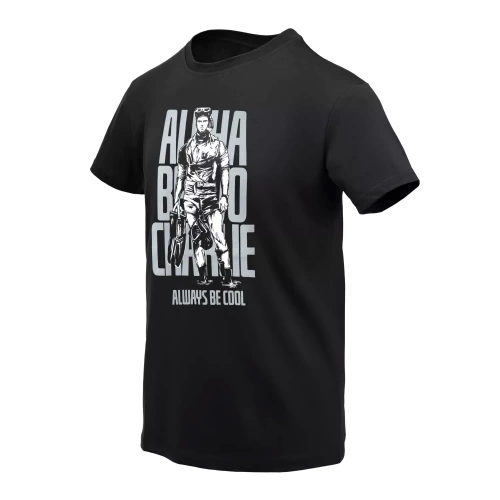 Helikon - Футболка Alpha Bravo Charlie - Хлопок - Черный - TS-ABH-CO-01 - Футболки