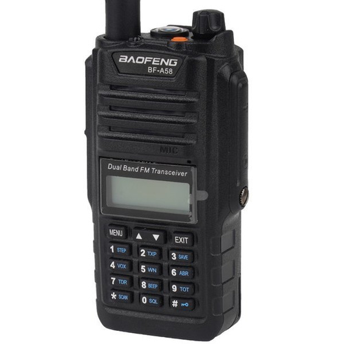 BaoFeng - VHF/UHF радио BF-A58 Duobander PTT - 5 Вт - водонепроницаемый - 1800mAH - Рации - Снаряжение